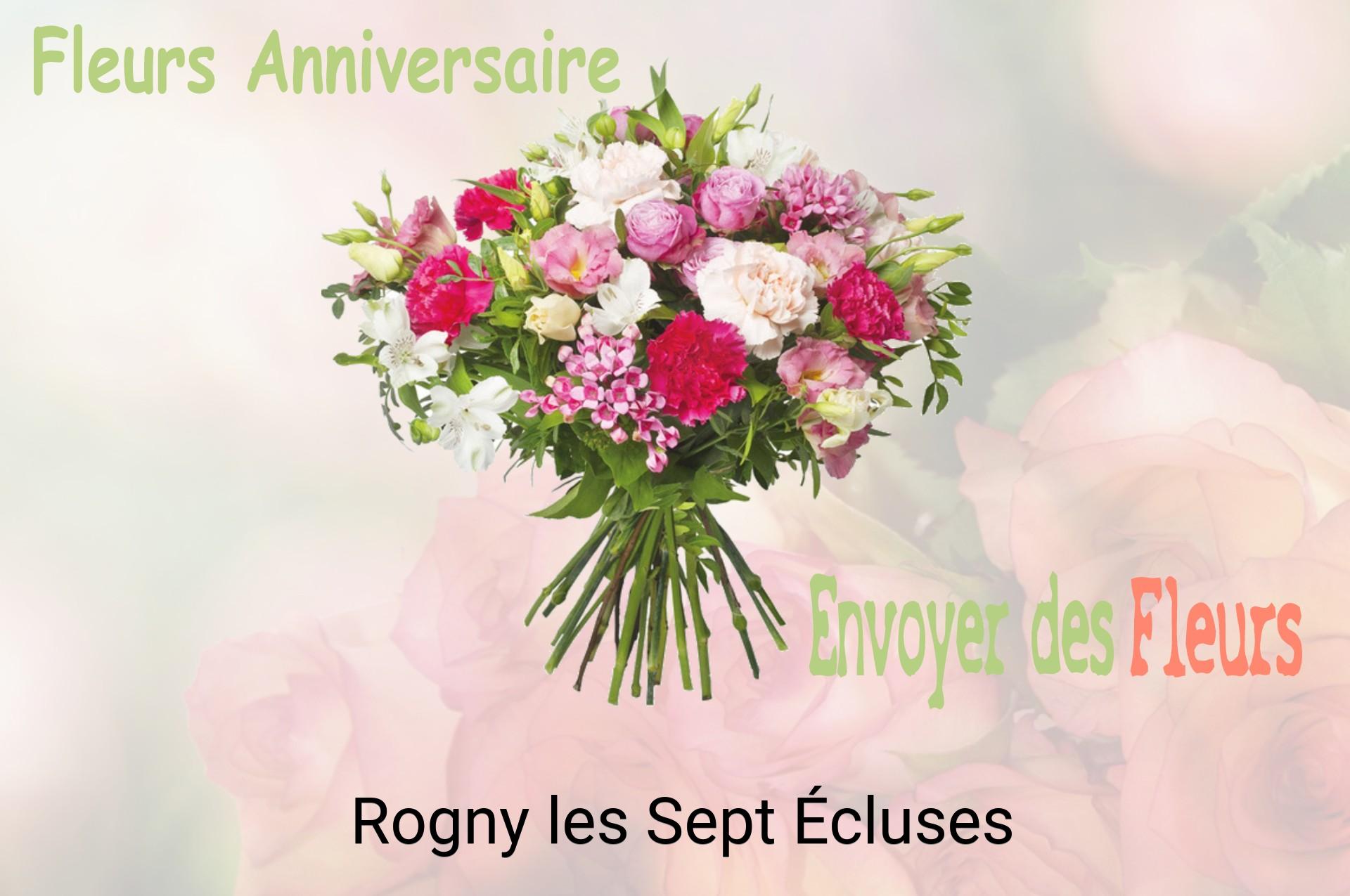 Bouquet de fleurs d’anniversaire livré à Rogny-les-Sept-Écluses